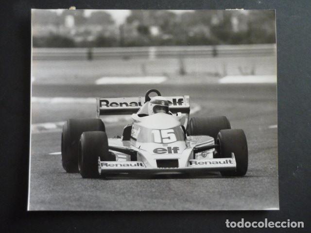 Fotograf&iacute;a antigua: JACKIE STEWART CORREDOR FORMULA 1 AUTOMOVILISMO ANTIGUA FOTOGRAFIA 16 X 20 CM