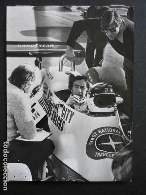 Fotograf&iacute;a antigua: JACKIE STEWART CORREDOR FORMULA 1 AUTOMOVILISMO ANTIGUA FOTOGRAFIA 13 X 18 CM