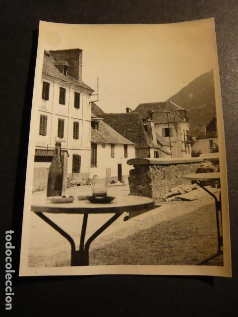 Fotograf&iacute;a antigua: GAUSACH VALLE DE ARAN LERIDA ANTIGUA FOTOGRAFIA 7 X 9 CM