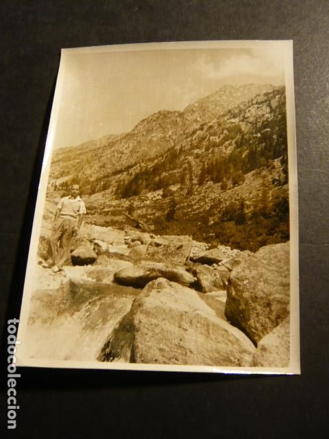 Fotograf&iacute;a antigua: LERIDA PIRINEOS VALLES ANTIGUA FOTOGRAFIA 7 X 9 CM