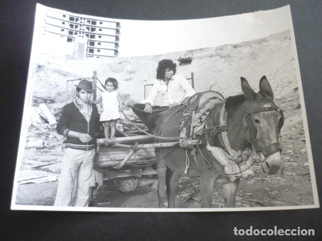 Fotograf&iacute;a antigua: GITANOS ANTIGUA FOTOGRAFIA 24 X 18 CM