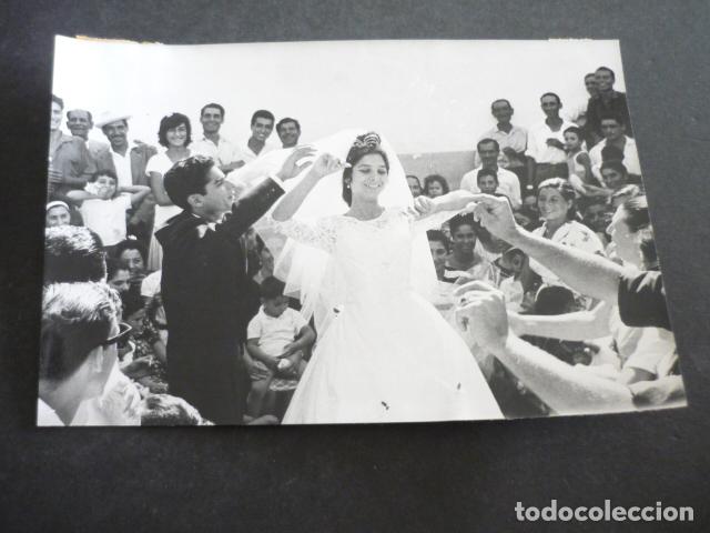 Fotograf&iacute;a antigua: ALICANTE BODA GITANA DEL NIETO DEL REY GITANO ANTIGUA FOTOGRAFIA 12 X 18 CM