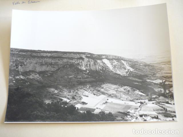 Fotograf&iacute;a antigua: VALLE DE ECHAURI NAVARRA ANTIGUA FOTOGRAFIA 18 X 13 CM