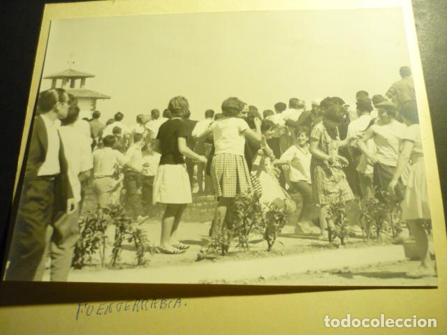 Fotografia antica: FUENTERRABIA GUIPUZCOA FIESTAS ANTIGUA FOTOGRAFIA ORIGINAL 17 X 23 CM
