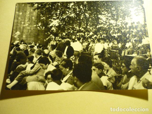 Fotografia antica: FUENTERRABIA GUIPUZCOA FIESTAS ANTIGUA FOTOGRAFIA ORIGINAL 17 X 11,5 CM