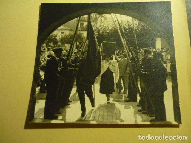 Fotografia antica: FUENTERRABIA GUIPUZCOA FIESTAS ANTIGUA FOTOGRAFIA ORIGINAL 12 X 11 CM