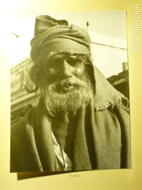 Fotografia antica: INDIA ANTIGUA FOTOGRAFIA ORIGINAL 18 X 24 CM