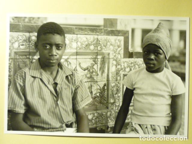 Fotografia antica: SANTA ISABEL GUINEA ESPA&Ntilde;OLA ANTIGUA FOTOGRAFIA ORIGINAL 11,5 X 17,5 CM