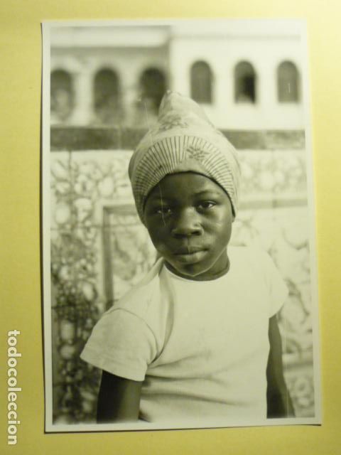 Fotografia antica: SANTA ISABEL GUINEA ESPA&Ntilde;OLA ANTIGUA FOTOGRAFIA ORIGINAL 11,5 X 17,5 CM