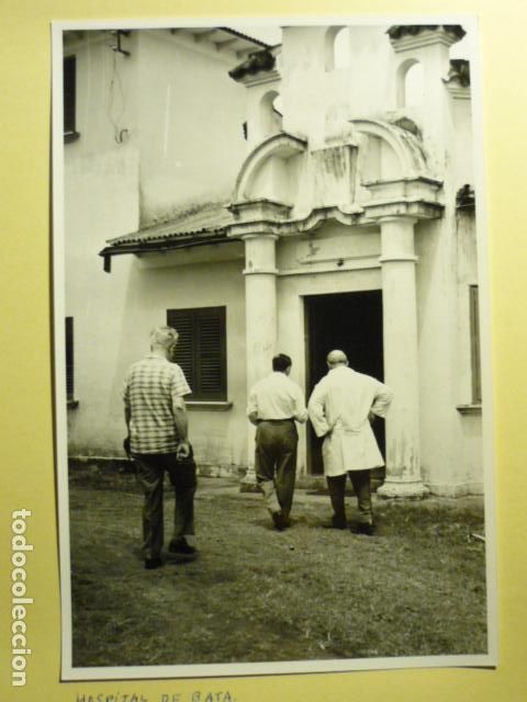 Fotografia antica: BATA GUINEA ESPA&Ntilde;OLA ANTIGUA FOTOGRAFIA ORIGINAL 11,5 X 17,5 CM