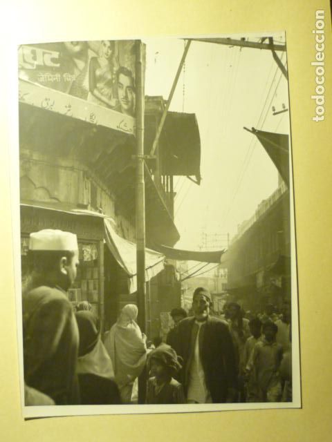 Fotografia antica: INDIA ANTIGUA FOTOGRAFIA ORIGINAL 17,5 X 23,5 CM