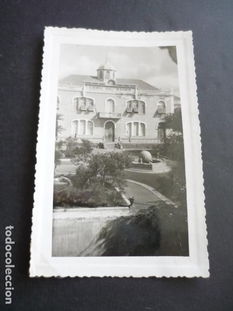 Antique Photography: PRAIA CABO VERDE ARMADA MARINA ESPA&Ntilde;OLA BUQUE ESCUELA GALATEA ANTIGUA FOTOGRAFIA 7,5 X 11,5 CM