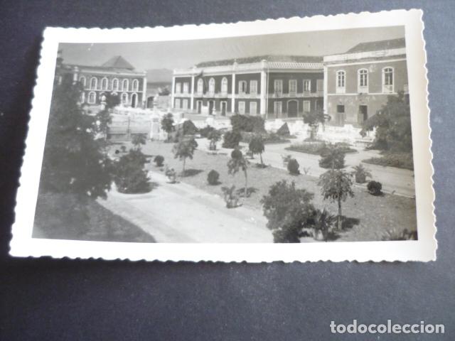 Antique Photography: PRAIA CABO VERDE ARMADA MARINA ESPA&Ntilde;OLA BUQUE ESCUELA GALATEA ANTIGUA FOTOGRAFIA 7,5 X 11,5 CM