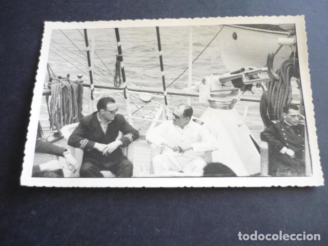 Antique Photography: ARMADA MARINA ESPA&Ntilde;OLA BUQUE ESCUELA GALATEA ANTIGUA FOTOGRAFIA 9 X 14 CM
