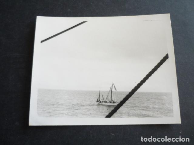 Antique Photography: ARMADA MARINA ESPA&Ntilde;OLA BUQUE ESCUELA GALATEA ANTIGUA FOTOGRAFIA 7 X 9 CM