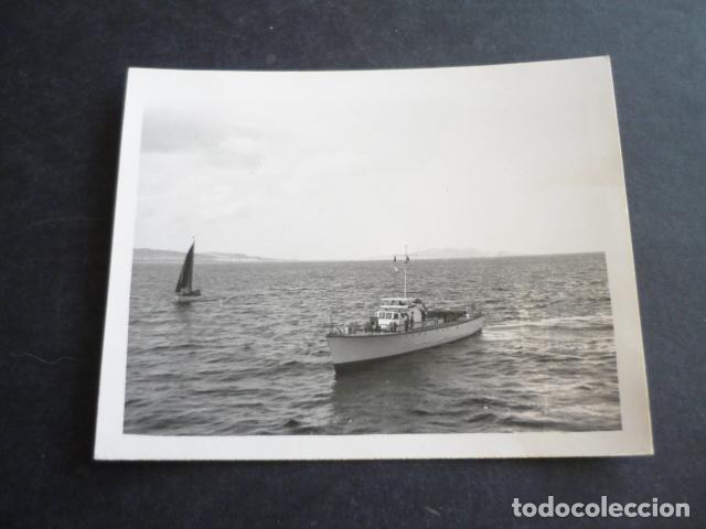Antique Photography: ARMADA MARINA ESPA&Ntilde;OLA BUQUE ESCUELA GALATEA ANTIGUA FOTOGRAFIA 7 X 9 CM