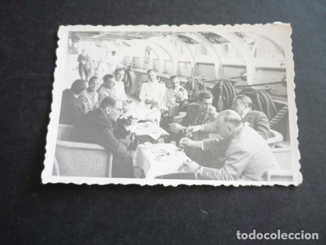 Antique Photography: ARMADA MARINA ESPA&Ntilde;OLA BUQUE ESCUELA GALATEA ANTIGUA FOTOGRAFIA 6 X 9 CM
