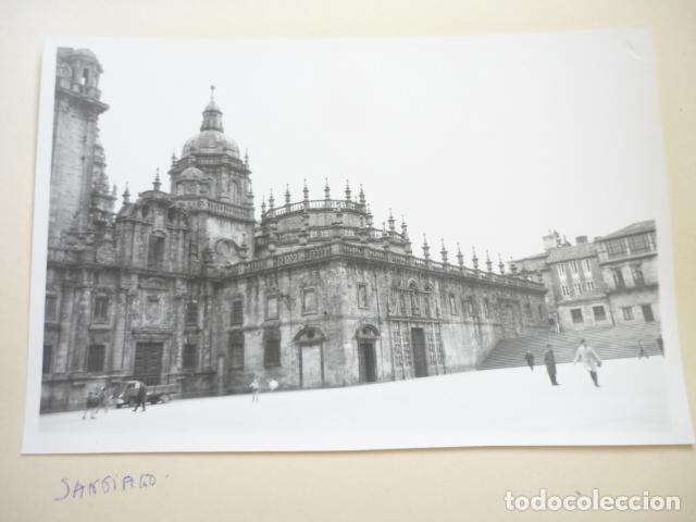 Alte Fotografie: SANTIAGO DE COMPOSTELA ANTIGUA FOTOGRAFIA 12 X 18 CM