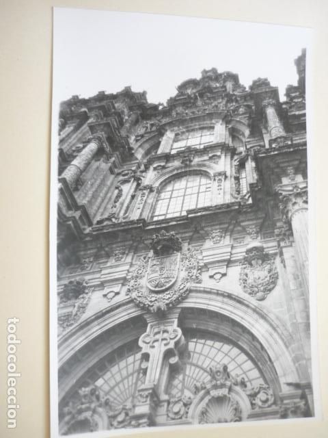 Antique Photography: SANTIAGO DE COMPOSTELA ANTIGUA FOTOGRAFIA 12 X 18 CM