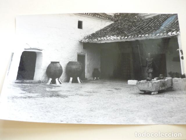 Fotografia antica: VILLARTA DE SAN JUAN CIUDAD REAL ANTIGUA FOTOGRAFIA 12 X 18 CM