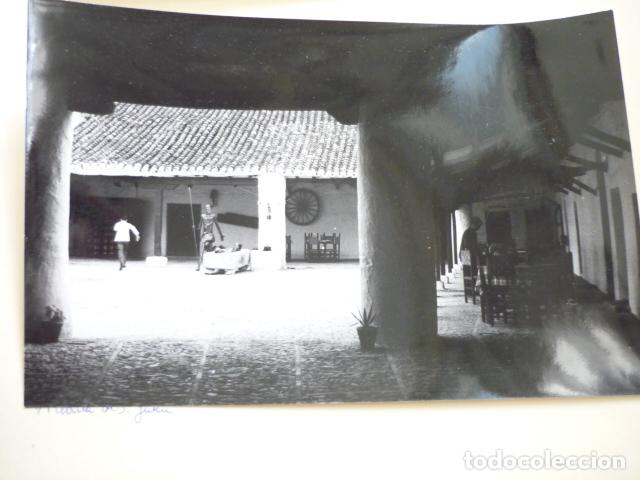 Fotografia antica: VILLARTA DE SAN JUAN CIUDAD REAL ANTIGUA FOTOGRAFIA 12 X 18 CM