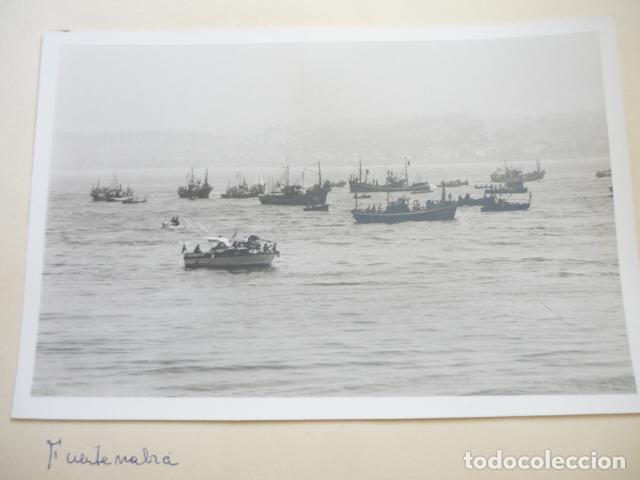 Fotografia antica: FUENTERRABIA GUIPUZCOA REGATAS ANTIGUA FOTOGRAFIA 12 X 18 CM