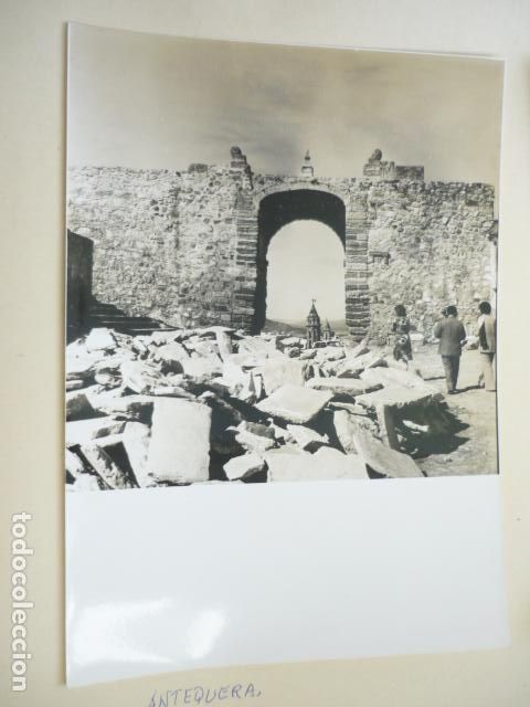 Alte Fotografie: ANTEQUERA MALAGA ANTIGUA FOTOGRAFIA 12 X 18 CM
