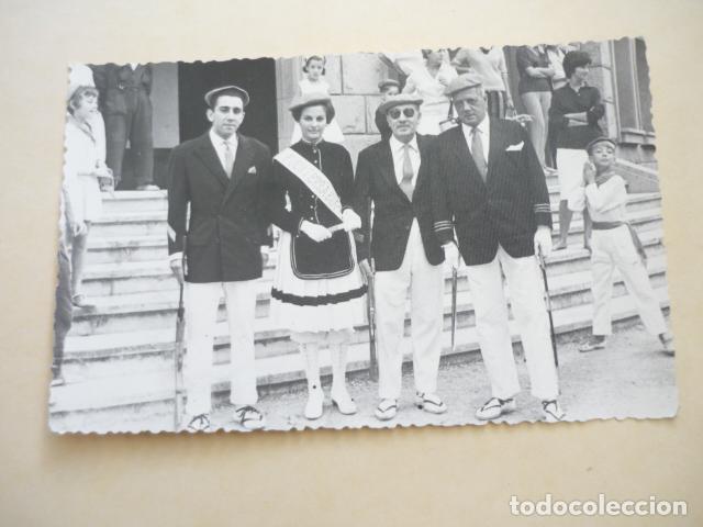 Antique Photography: FUENTERRABIA GUIPUZCOA FIESTAS ALARDE GUILLER FOTOGRAFO ANTIGUA FOTOGRAFIA 9 X 14 CM