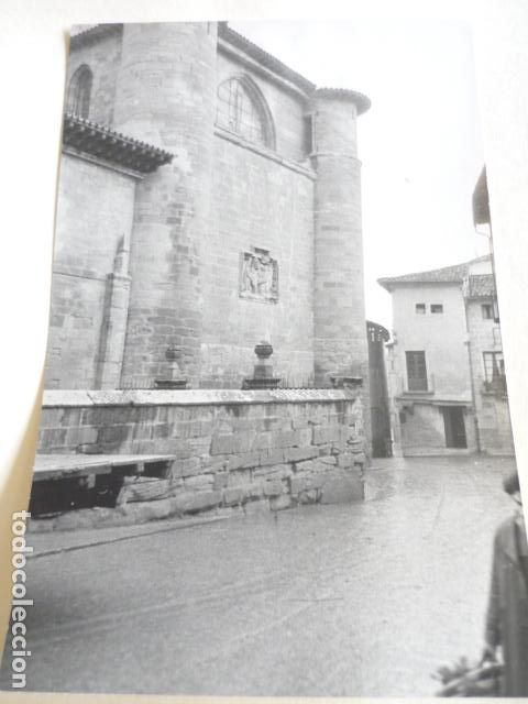 Fotografia antica: NAJERA LA RIOJA ANTIGUA FOTOGRAFIA 17 X 12 CM