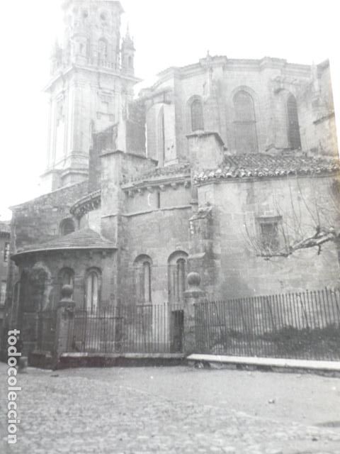 Fotografia antica: SANTO DOMINGO DE LA CALZADA LA RIOJA ANTIGUA FOTOGRAFIA 17 X 12 CM