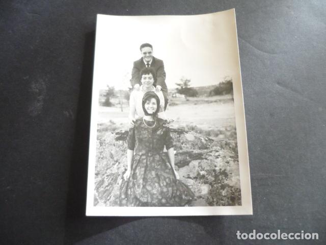 Fotograf&iacute;a antigua: VILLALBA MADRID ANTIGUA FOTOGRAFIA 7,5 X 10,5 CM
