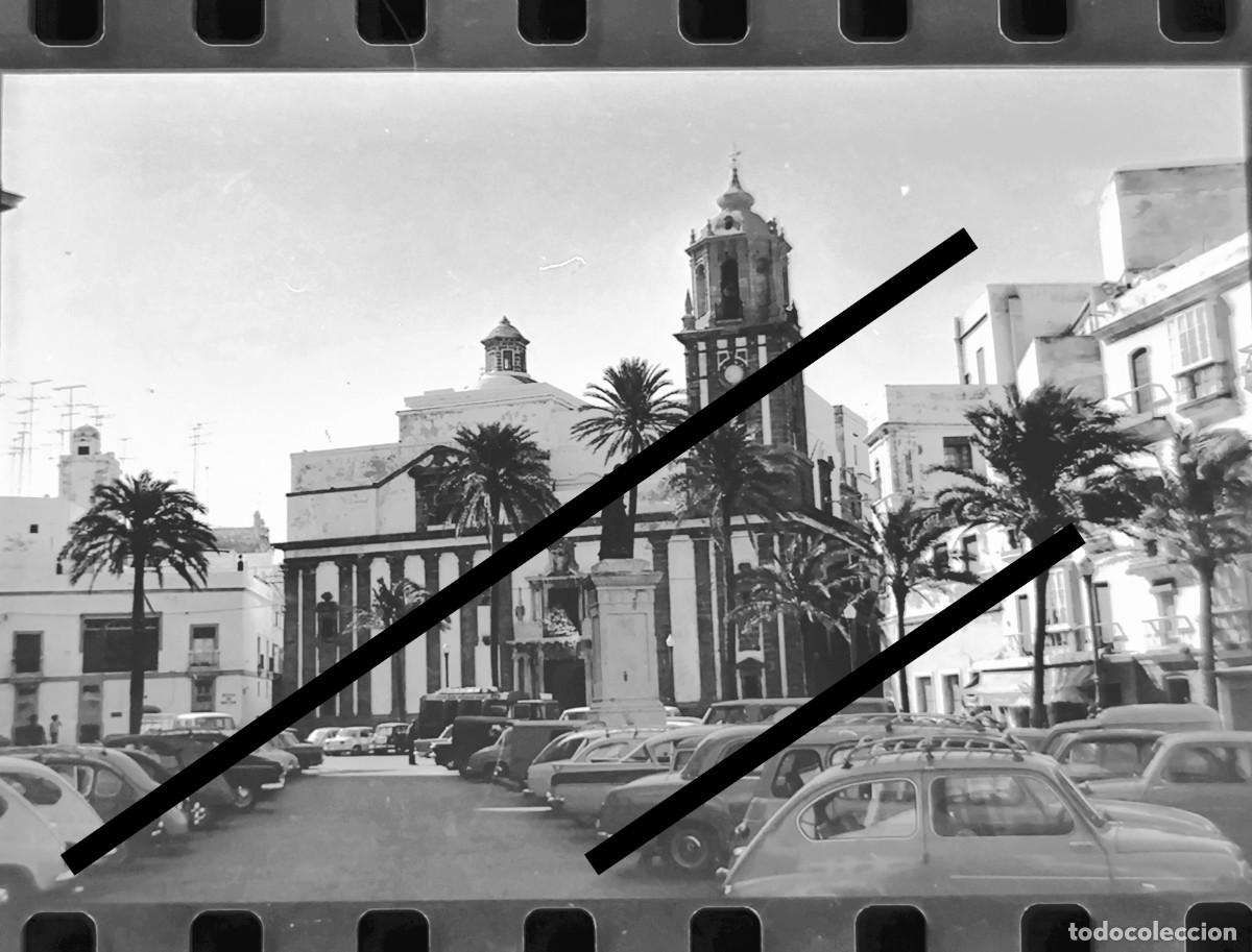 Fotograf&iacute;a antigua: Antigua negativo de fotograf&iacute;a. Cadiz. A&ntilde;os 60.