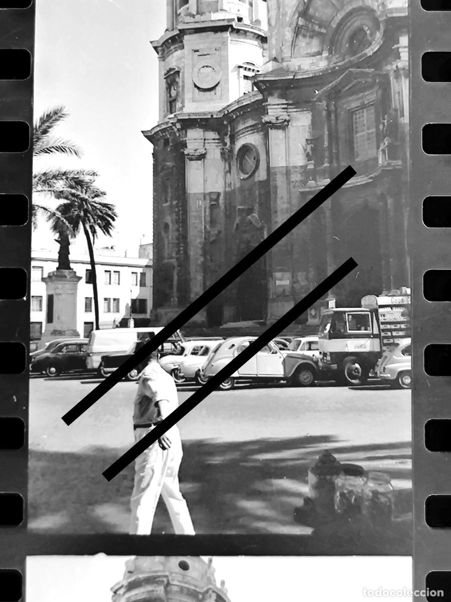 Fotograf&iacute;a antigua: Antigua negativo de fotograf&iacute;a. Cadiz. A&ntilde;os 60.