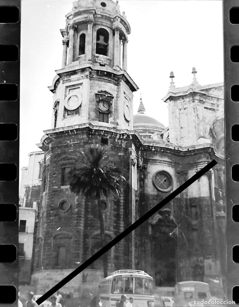 Fotograf&iacute;a antigua: Antigua negativo de fotograf&iacute;a. Cadiz. A&ntilde;os 60.