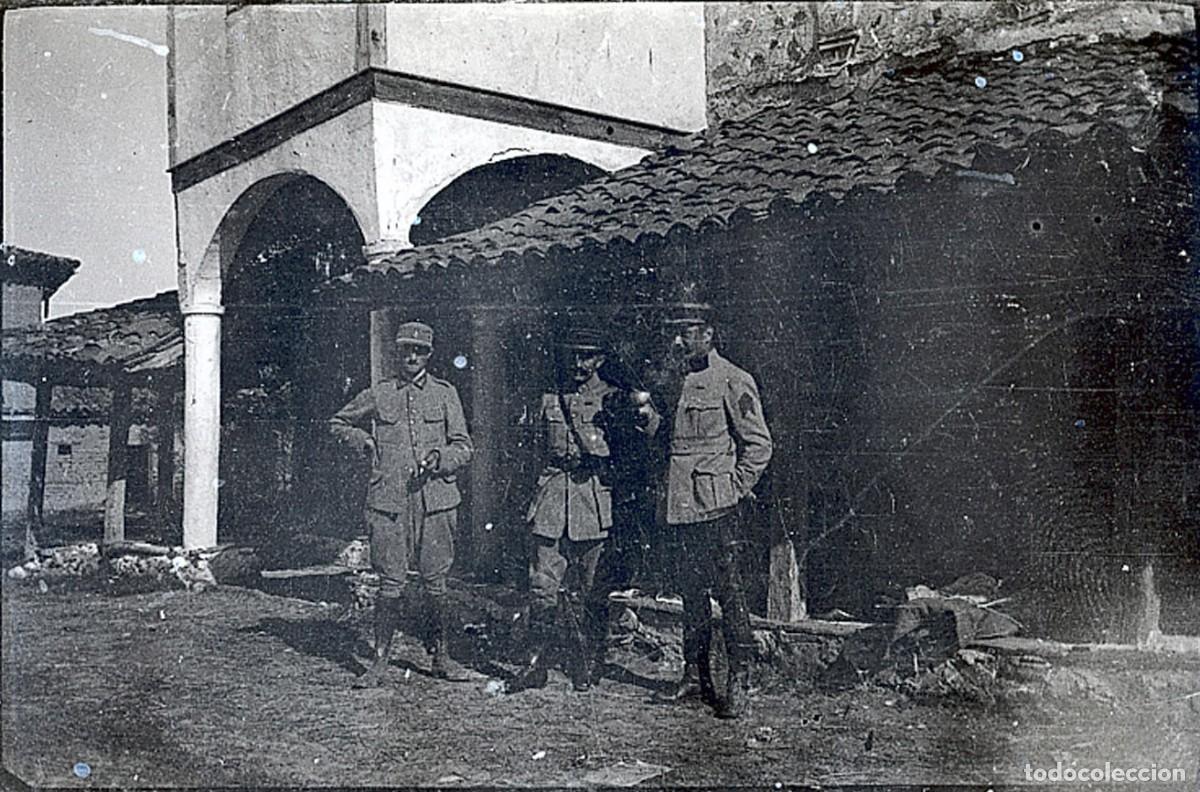 Fotograf&iacute;a antigua: PRIMERA GUERRA MUNDIAL LOTE 24 NEGATIVOS CELULOIDE FORMATO 4 X 6 cm.