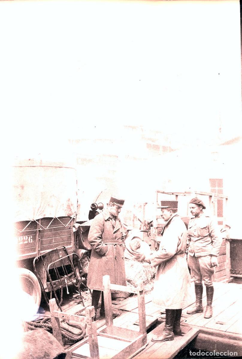 Fotograf&iacute;a antigua: PRIMERA GUERRA MUNDIAL Y FAMILIA LOTE 24 NEGATIVOS CELULOIDE FORMATO 4 X 6 cm.