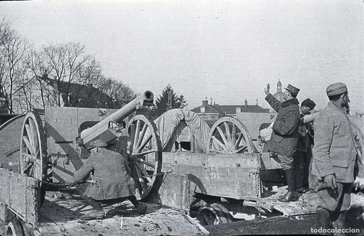 Fotograf&iacute;a antigua: PRIMERA GUERRA MUNDIAL LOTE 24 NEGATIVOS CELULOIDE FORMATO 4 X 6 cm.