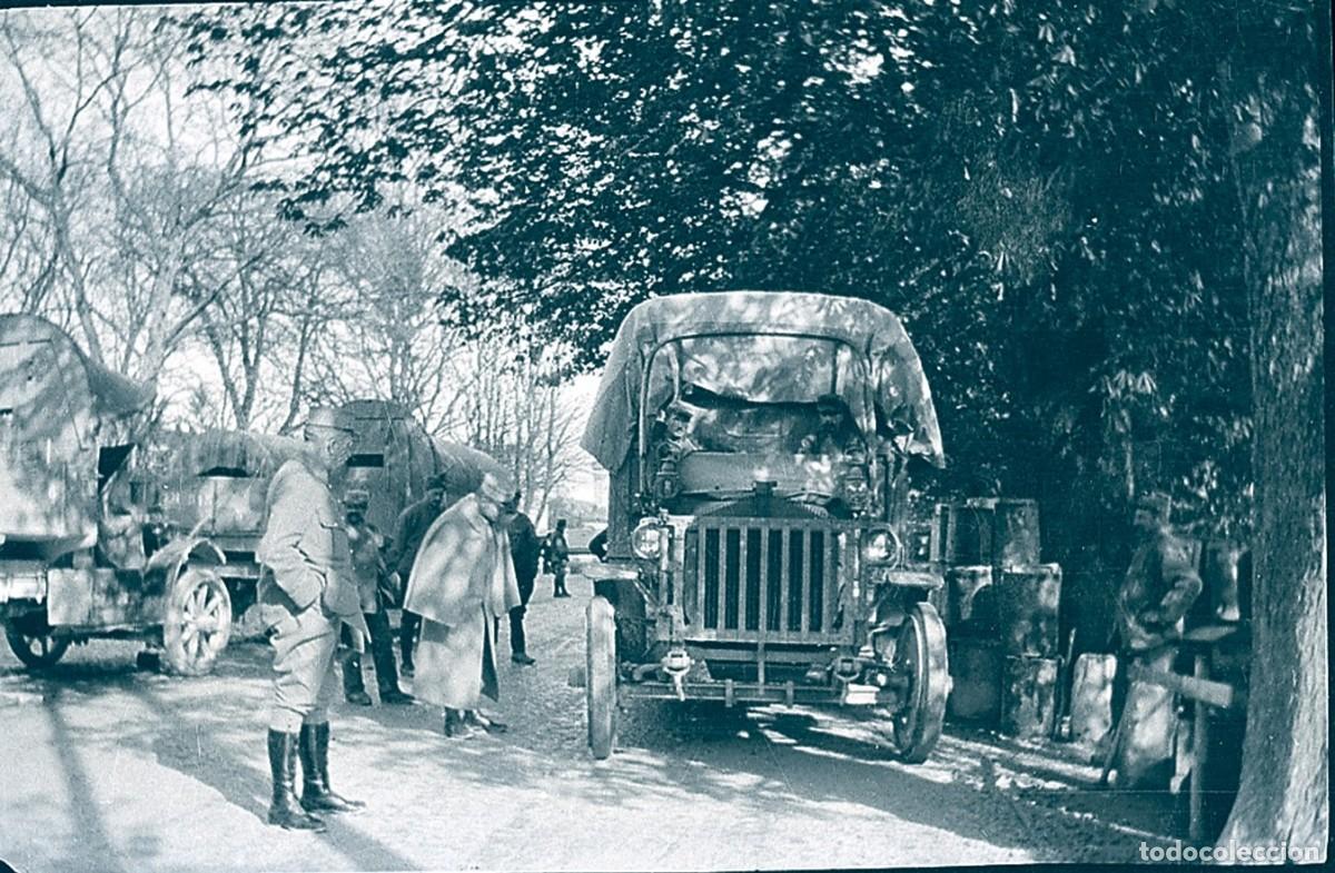 Fotograf&iacute;a antigua: PRIMERA GUERRA MUNDIAL LOTE 24 NEGATIVOS CELULOIDE FORMATO 4 X 6 cm.