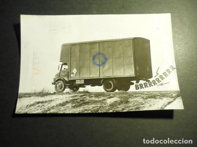 Fotografia antica: MADRID CAMION ANTIGUA FOTOGRAFIA ORIGINAL 13 X 18 CM
