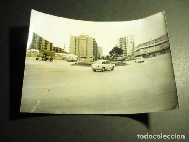 Fotografia antica: MORATALAZ MADRID GLORIETA ANTIGUA FOTOGRAFIA ORIGINAL 18 X 12 CM