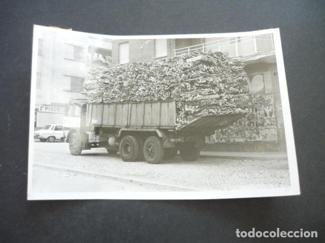 Antique Photography: MADRID CAMION ANTIGUA FOTOGRAFIA ORIGINAL 13 X 18 CM