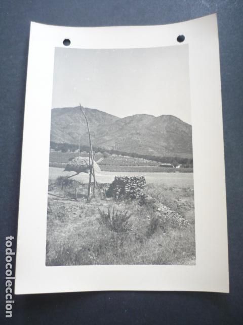 Fotografia antiga: UN CIG&Uuml;E&Ntilde;AL SISTEMA REGADIA ANTIGUO GERONA GIRONA ANTIGUA FOTOGRAFIA ORIGINAL DE 1935 13 X 18 CM