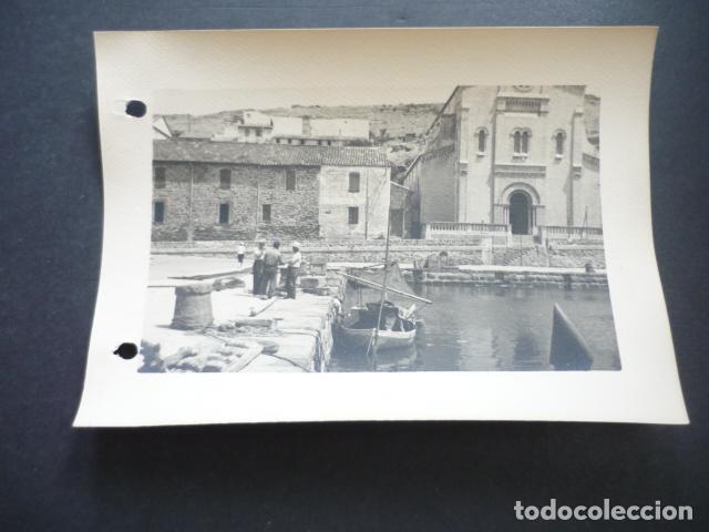 Antique Photography: PORT VENDRES FRANCIA ANTIGUA FOTOGRAFIA ORIGINAL DE 1935 13 X 18 CM