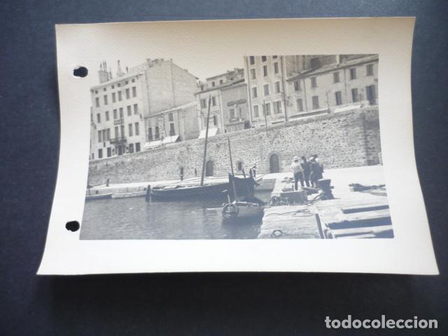 Antique Photography: PORT VENDRES FRANCIA ANTIGUA FOTOGRAFIA ORIGINAL DE 1935 13 X 18 CM