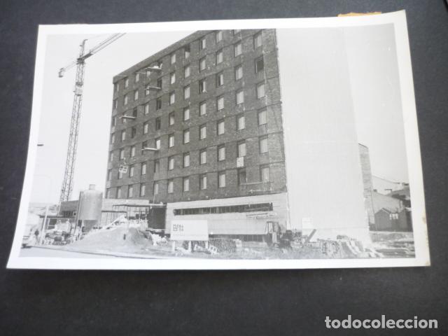 Antique Photography: SABADELL BARCELONA AMBULATORIO EN CONSTRUCCION ANTIGUA FOTOGRAFIA ORIGINAL 18 X 13 CM