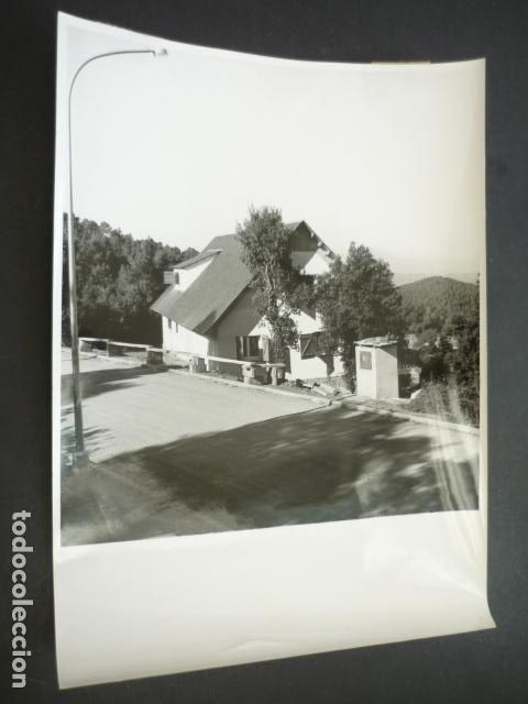 Antique Photography: VALLVIDRERA BARCELONA ANTIGUA FOTOGRAFIA ORIGINAL 18 X 24 CM