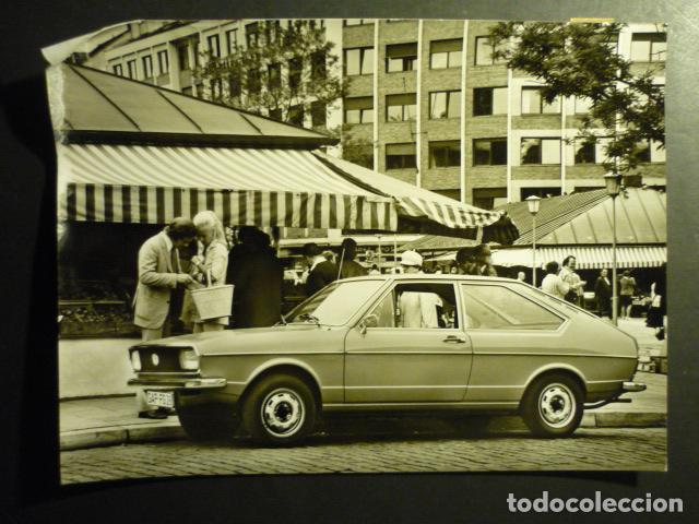 Antique Photography: AUTOMOVIL WOLKSWAGEN PASSAT ANTIGUA FOTOGRAFIA ORIGINAL 18 X 24 CM
