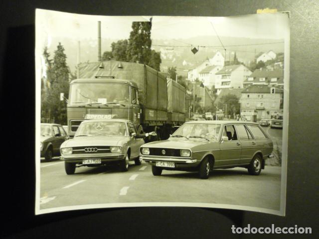 Antique Photography: AUTOMOVIL WOLKSWAGEN PASSAT ANTIGUA FOTOGRAFIA ORIGINAL 18 X 24 CM