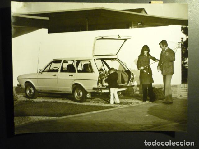 Antique Photography: AUTOMOVIL WOLKSWAGEN PASSAT ANTIGUA FOTOGRAFIA ORIGINAL 18 X 24 CM