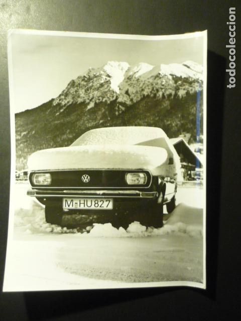 Antique Photography: AUTOMOVIL WOLKSWAGEN PASSAT ANTIGUA FOTOGRAFIA ORIGINAL 18 X 24 CM